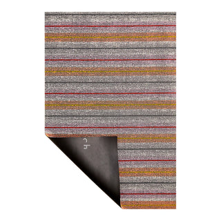 Ribbon Stripe Shag Mat
