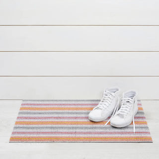 Ribbon Stripe Shag Mat
