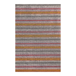 Ribbon Stripe Shag Mat
