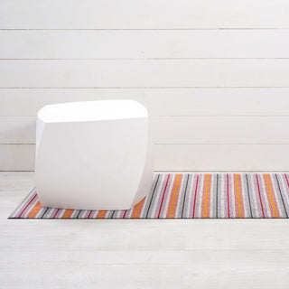 Ribbon Stripe Shag Mat
