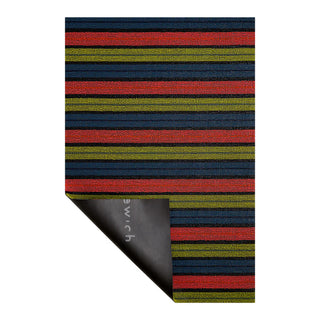 Ribbon Stripe Shag Mat
