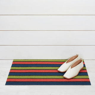 Ribbon Stripe Shag Mat

