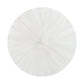 Zane 24" Round Side Table, White Wash