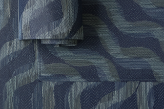 Twist Floormat   Ocean   23"x36"
