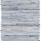 Denim Rag Ribbed Woven Cotton  2x3