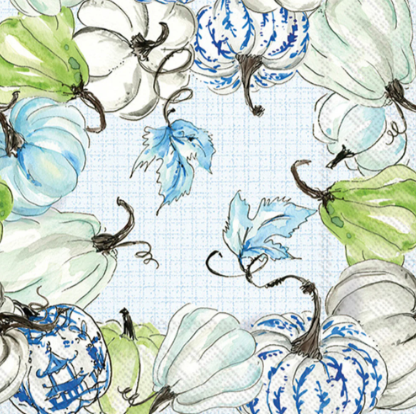 Chinoiserie Pumpkins Lunch Napkin