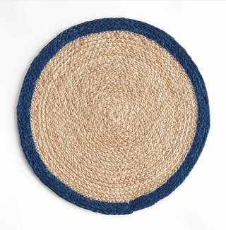 Jute Coil Round Placemat   Set of 8
