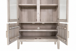 Norah Glass Door Cabinet   39.5"W
