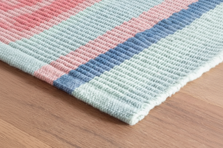 Aruba Stripe Handwoven Cotton Rug
