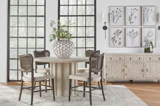 Roma 54" Round Dining Table
