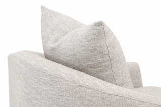 Faye Slipcover Swivel Club Chair
