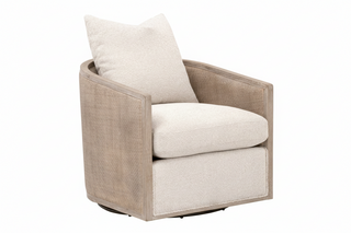 McGuire Swivel Club Chair
