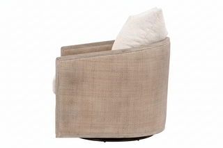 McGuire Swivel Club Chair
