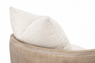 McGuire Swivel Club Chair
