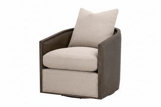 McGuire Swivel Club Chair
