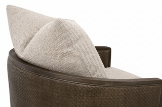 McGuire Swivel Club Chair
