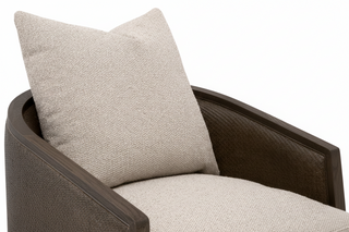 McGuire Swivel Club Chair
