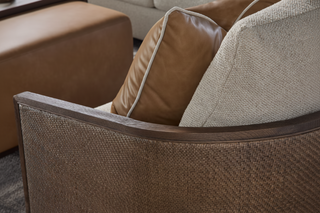 McGuire Swivel Club Chair
