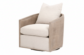 McGuire Swivel Club Chair
