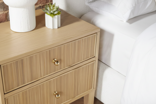 Highland 2 Drawer Nightstand
