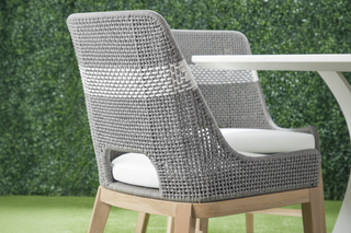 Set of 2   Tapestry Outdoor Dining Chair
