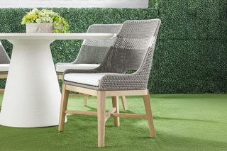 Set of 2   Tapestry Outdoor Dining Chair

