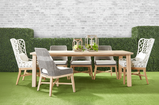 Set of 2   Tapestry Outdoor Dining Chair
