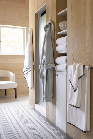 Gradation Ticking Handwoven Indoor/Outdoor Rug
