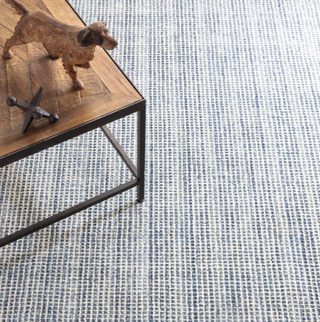 Homer Hand Loom Knotted Wool/Viscose Rug
