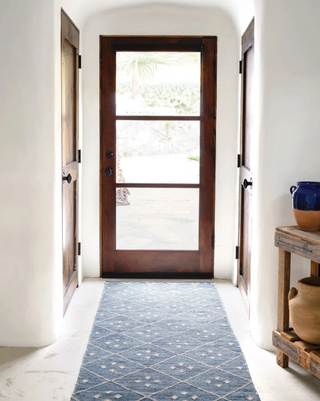 Kota Indigo Handwoven Wool Rug
