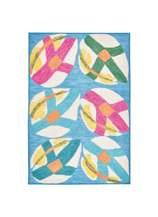 Lily Pad Spring Machine Washable Rug
