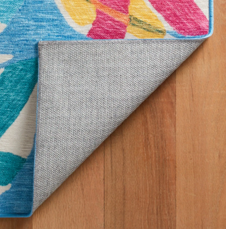 Lily Pad Spring Machine Washable Rug
