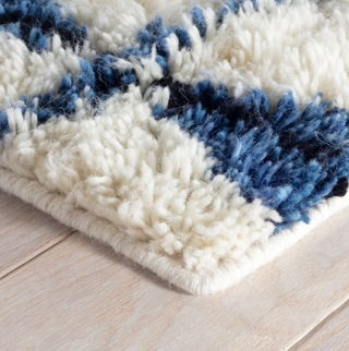 Noma Indigo Woven Wool Rug
