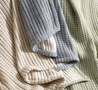 Pick Stitch Matelasse Coverlet
