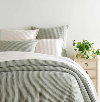 Pick Stitch Matelasse Coverlet
