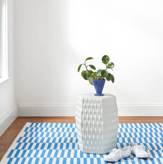 Sailing Stripe Handwoven Indoor/Outdoor Rug 2' x 3' ***
