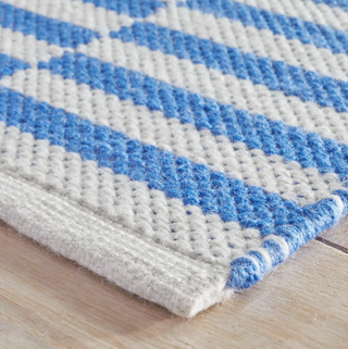 Sailing Stripe Handwoven Indoor/Outdoor Rug 2' x 3' ***
