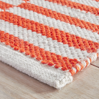 Sailing Stripe Handwoven Indoor/Outdoor Rug 2' x 3' ***
