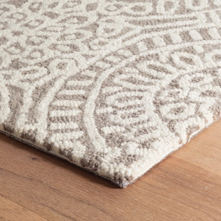 Temple Hand Micro Hooked Wool Rug
