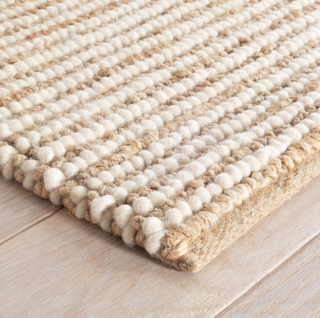 Twiggy Handwoven Wool Jute Rug   Natural
