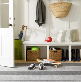 Gunner Stripe Machine Washable Rug

