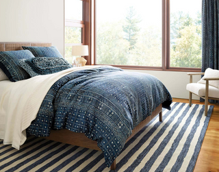 Silas Stripe Hand Micro Hooked Wool Rug
