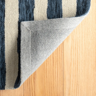 Silas Stripe Hand Micro Hooked Wool Rug
