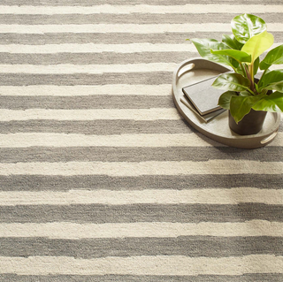 Silas Stripe Hand Micro Hooked Wool Rug
