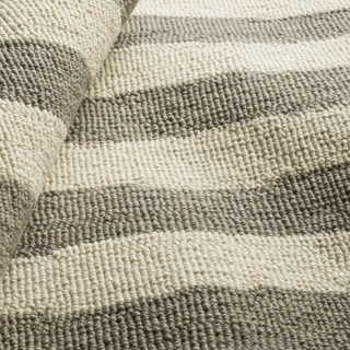 Silas Stripe Hand Micro Hooked Wool Rug
