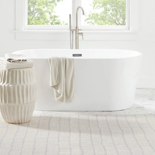 Roark Machine Washable Rug   Ivory
