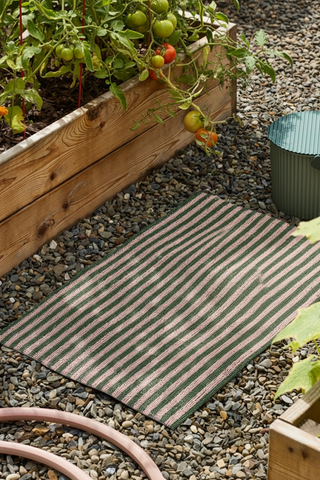 Breton Stripe Shag Mat
