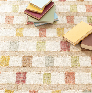 Mosaic Handwoven Jute Rug
