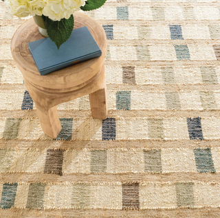 Mosaic Handwoven Jute Rug
