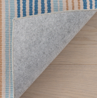 Stockholm Striped Machine Washable Rug
